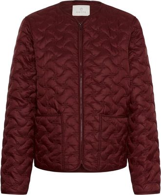 Kaffe KACoraline Jas - Dames - Jassen - Rood - Maat: XS Leer