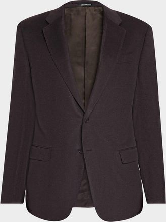 Emporio Armani Mens G Line Cashmere Single-Breasted Sport Coat