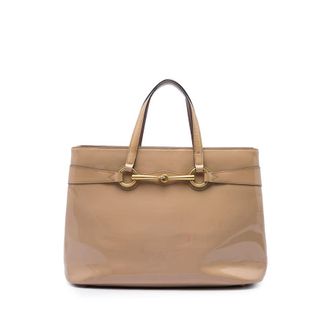 Gucci Pre-owned Gucci Patent Bright Bit Satchel Ladies 89B33V9T89F6QIX5