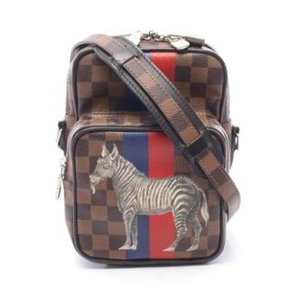 Louis Vuitton Pre-owned Canvas Crossbody Bag - Heren - Pre-owned - Veelkleurig - Maat: ONE Size Leer