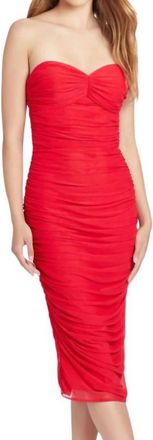Amanda Uprichard Lopez Dress In Kiss