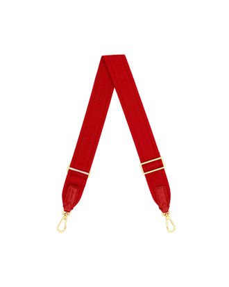 Hammitt Hammitt Webbing Crossbody Strap Harissa Red Brushed Gold