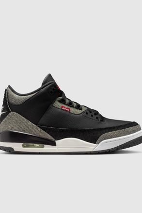 Levi's Air Jordan 3 x Levis Zapatillas de denim negro - Hombre - 40.5 - Negro / X Jordan Black Wash