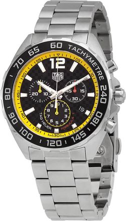 Tag Heuer Formula 1 Chronograph Quartz Black Dial Mens Watch CAZ101AC.BA0842