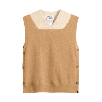 Maison Margiela Mujer, Jerseys, Beige, Talla: M