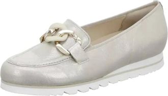 Hassia Klassieke instapper - Dames - Schoenen - Grijs - Maat: 40 EU Leer
