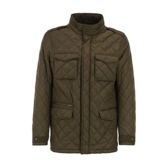 Herno Field Jacket - Heren - Zomerjassen - Groen - L - Katoen - Jassen