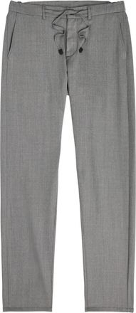 Canali Pantaloni affusolati con coulisse - Grigio