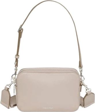 Calvin Klein Mujer, Bolsos, Beige, Talla: ONE Size