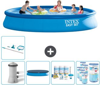 Intex Piscina Easy Set Redonda - 457x84 Cm - 8-piezas Scb21