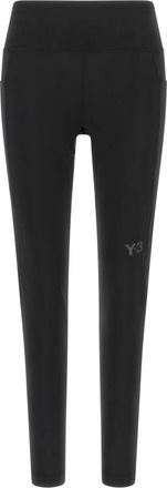 Yohji Yamamoto Running Leggings - Dames - Trainingsleggings - Zwart - M - Fitness