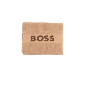 HUGO BOSS Accessoires, unisex, Bruin, ONE Size, Wol, Elio Scarf