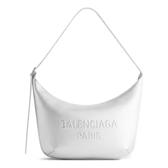 Balenciaga (WMNS) Balenciaga Mary-kate Sling Bag Metallized Silver 7717332AAKE8110