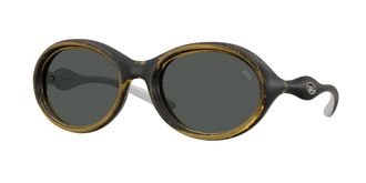 Diesel DL3009U 203087 Mens Sunglasses Yellow Size 55