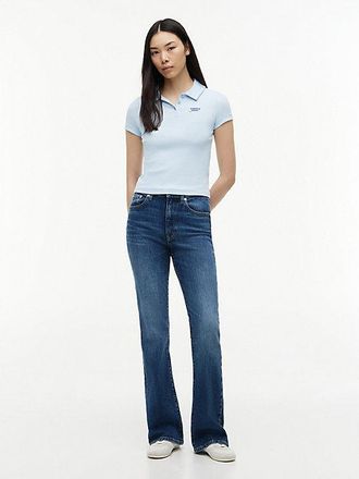Tommy Hilfiger Vaqueros Sylvia acampanados de talle alto