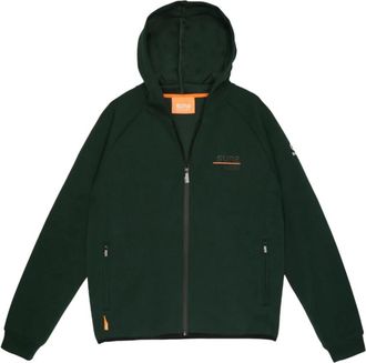 Suns Forest Style Sweatshirt - Heren - Vesten met rits - Groen - S - Katoen - Hoodies & sweatvesten