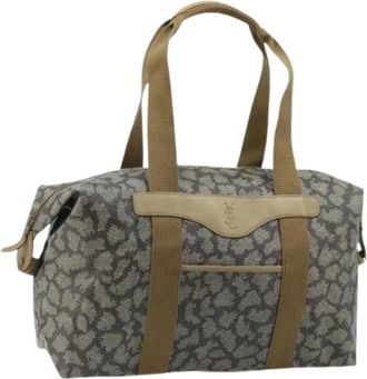 Saint Laurent Pre-owned Weekend Bags, female, Multicolor, Size: ONE SIZE Pre-owned Vintage Tote Bag