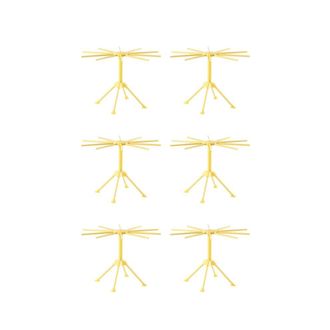 OEM 6 Tendederos Plegables Para Pasta, Tendedero De Pl&aacute;stico Plegable Para Fideos Con 10 Asas