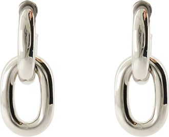 Paco Rabanne Link XL Oorbellen - Dames - Oorbellen - Grijs - ONE Size - Accessoires