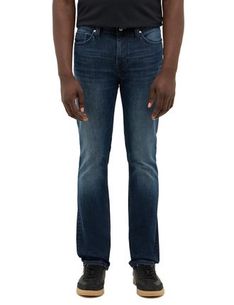 Mustang Slim-fit-Jeans MUSTANG Herren Style Vegas Slim, Herren, Gr. 32, L&auml;nge 34, 783 mittelblau, 98% Baumwolle, 2% Elasthan, unifarben, slim fit, Jeans Slim-