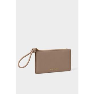 Katie Loxton Asha Fold-Out Wristlet in Mocha at Nordstrom