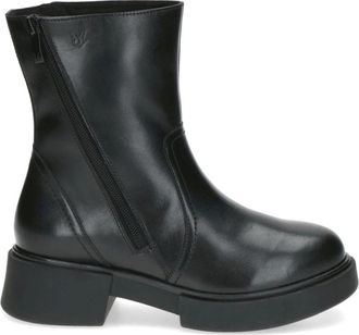 Caprice Zwarte Gesloten Booties Enkellaarzen Vrouwen - Dames - Enkellaarsjes - Zwart - 39 EU - Schoenen
