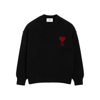 Ami Maglioni Nero-Uomo