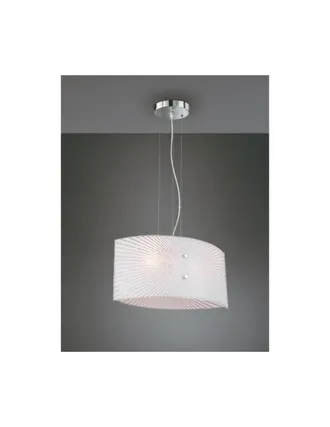 Trio L&aacute;mpara De Cocina Suspensi&oacute;n Cristal Transparente Elisa 2xe27 Lighting