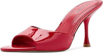 Steve Madden Santi Womens Sandals Dark Red Patent : 9.5 M, Synthetic