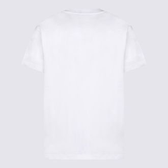 Moschino Mens T-Shirts And Polos White _100 % Co