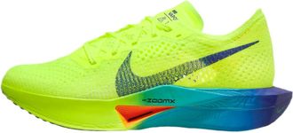 Nike Nike Womens W ZOOMX VAPORFLY Next% 3 Road Running Shoes, Volt/Black-Scream Green-Barely, 6