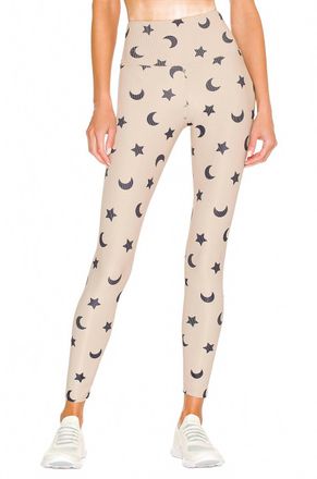Beach Riot Ayla Legging In Taupe Moon & Star