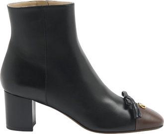 Valentino Heeled Boots, female, Black, Size: 7 1/2 US Valet Du Roi Ankle Boot