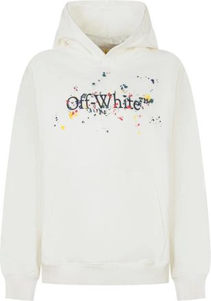 Off-white Paint-Splatter Hoodie - male - Off White - Kids Sweatshirts - White - 10 Y - Kids