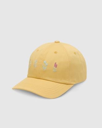 tentree Spring Flora Peak Hat in Dusk Yellow/rosewood at Nordstrom