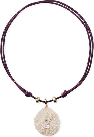 &Eacute;liou Coral Necklace in Purple at Nordstrom