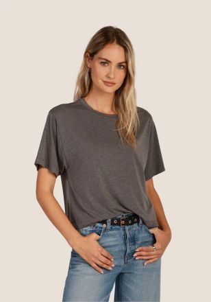 True Grit Short Sleeve Modern Tee In Vintage Black