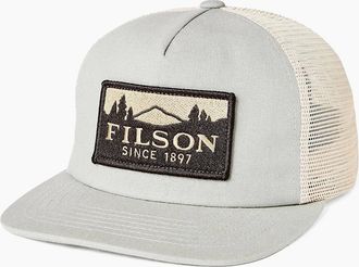 Filson Mens Filson Trucker Cap - White