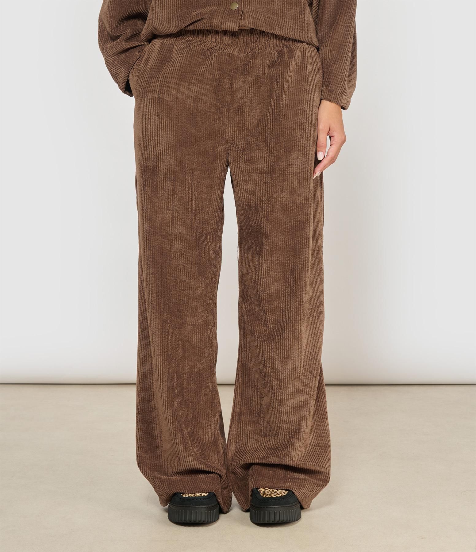 Lois Femme, Pantalons, Brun, Taille: W24 Pantalon en Velours