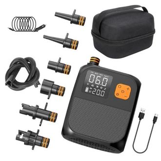 OEM Inflador Inal&aacute;mbrico Tuserxln - Compresor De Aire Port&aacute;til De 8000 Mah - Luz Inflable 2 En 1 - Pantalla Lcd - Bomba Infladora Para Sup