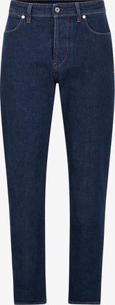 Stone Island Gerade Denim Hose mit Heritage-Finish