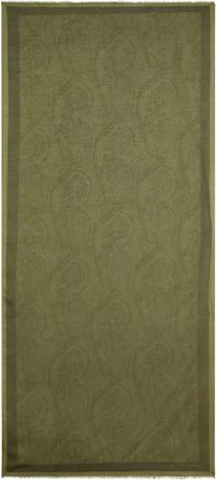 Etro Sciarpa con stampa paisley - Verde