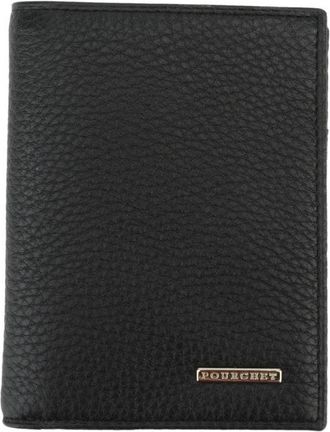 Pourchet Chris Wallet - Heren - Portefeuilles - Zwart - ONE Size - Leer - Accessoires