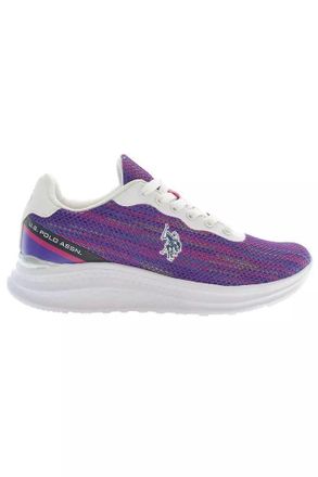 U.S.Polo Association Womens Knit Sneakers Us19408 - Purple - Size EU 35
