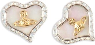 Vivienne Westwood Orecchini a cuore - Argento