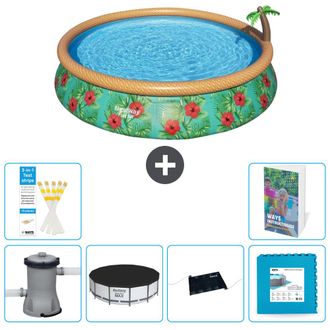 Bestway Piscina Bestway Fast Set Redonda - 457x84 Cm - 7-piezas S273