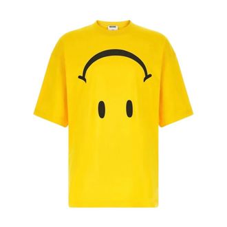 Moschino T-shirt Reverso Smile - - Tops - Uomo - Giallo - S