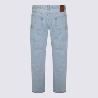Valentino Mens Jeans Denim Blu _100 % Co