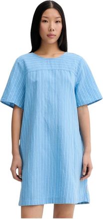 Marc O'Polo Dames, Jurken, Blauw, Maat: XS Katoen