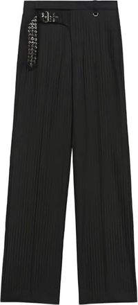 Isabel Marant Broeken, Dames, Zwart, XS, Wol, Noanne Pants